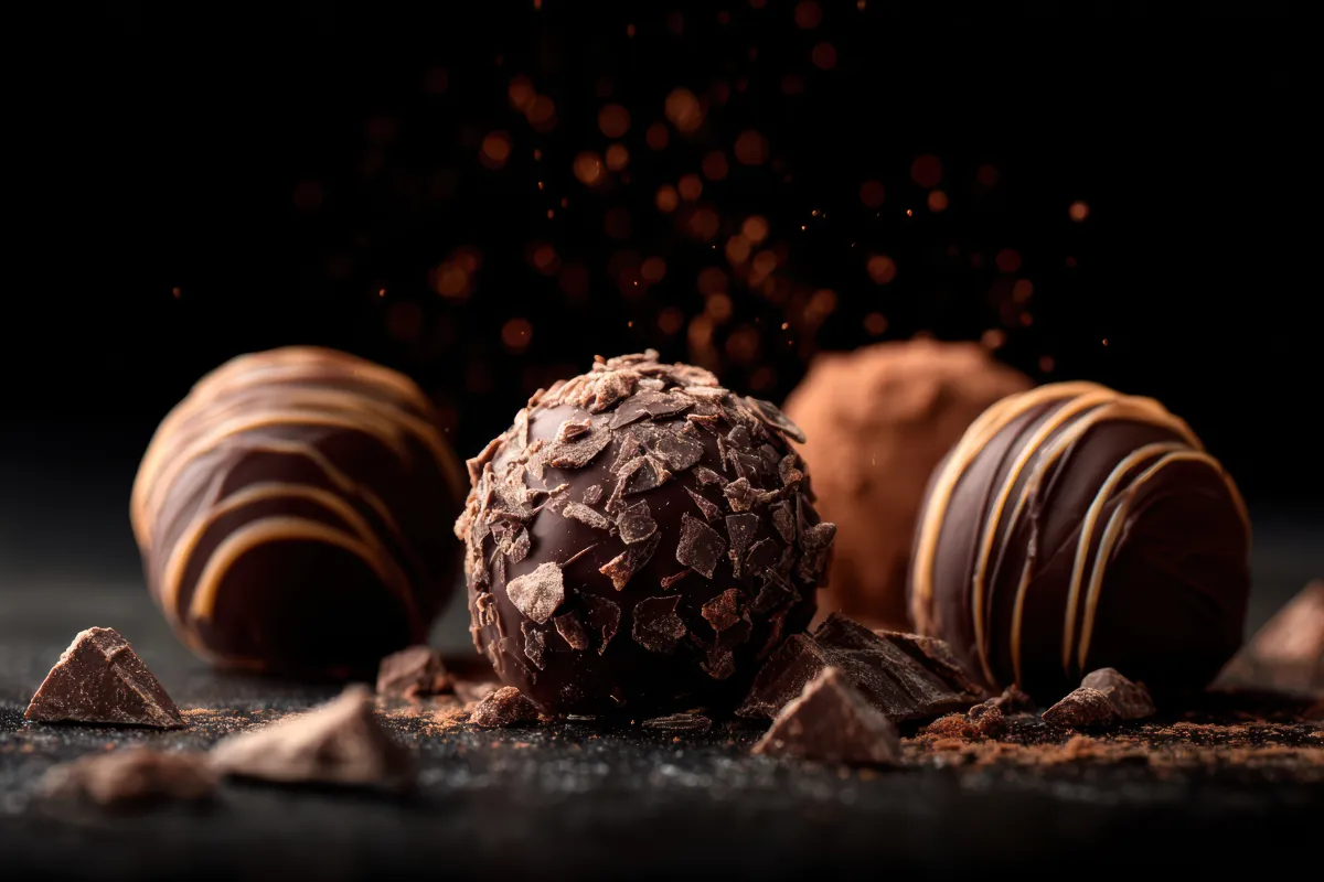 Pralinen als Symbol für kleine wertvolle Extras